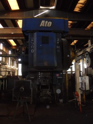 2500 TONS HOT FORGING PRESS USED MECHANICAL PRESS PRESSA A CALDO USATA 2500 TON MECCANICA 0006