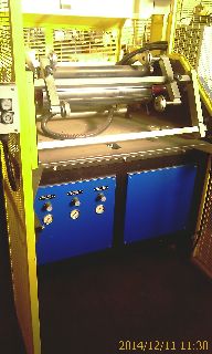 AD122 MACHINE FOR NYLON ROLLS MAYLON NOEL RIBO 500 SAT MACCHINA PER ROTOLI NYLON PVC IMBALLAGGIO