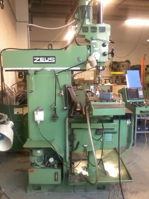 MILLING MACHINE USED ZEUS FRESA UNIVERSALE ZEUS USATA VISUALIZZATA 001 P