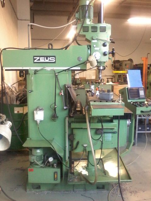 FRESADORA UNIVERSALES USED MILLING MACHINE USED FRESA UNIVERSALE USATA ZEUS  003