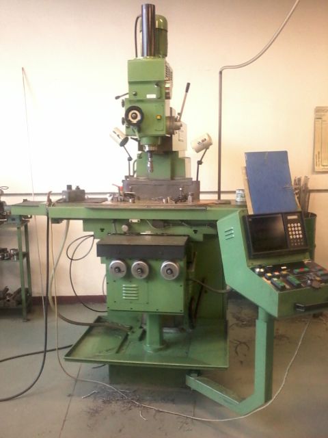 FRESA UNUVERSALE USATA ZEUS MILLING MACHINE USED ZEUS 002