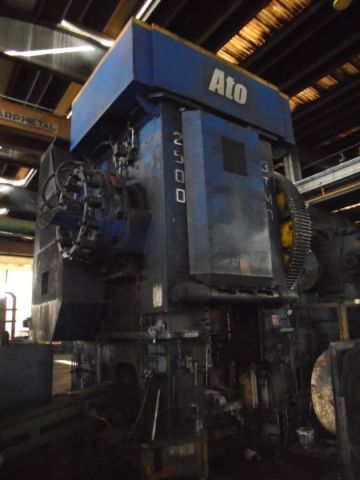 HOT PRESS MACHINE 2500 TON USED FORGING PRESS MECHANICAL  2500 TON USED PRESSA A CALDO 2500 TON USATA 0001 P