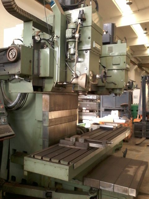 FRESA PARPAS G1 C DS CNC DUE TESTE USATA USATO MILLING MACHINE PARPAS G1C DS USED 001