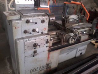 TORNIO PARALLELO USATO GRAZIANO SAG 12 TURNING MACHINE LATHES USED Foto-0316P