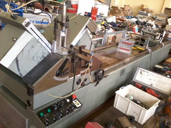 SEGATRICE TRONCATRICE EMMEGI MG MODELLO TRD 450 A ALLUMINIO USATA SAWING USED MACHINE MACHINERY SEGATRICE TRONCATRICE EMMEGI MG MODELLO TRD 450 A ALLUMINIO USATA SAWING USED MACHINE MACHINERY
