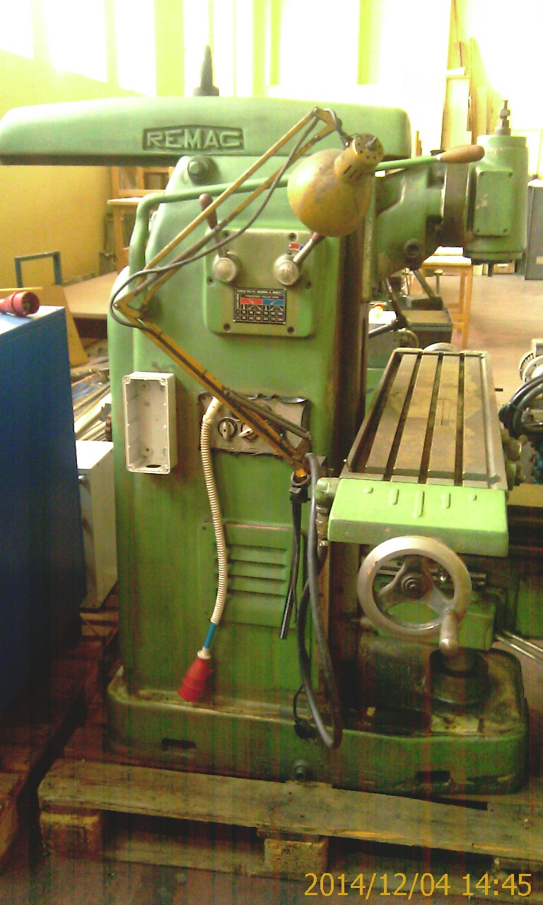 ZAC141 FRESATRICE FRESA USATA REMAC USED MILLING MACHINE UNIVERSAL FRESADORAS UNIVERSALES USADAS ZAC141 FRESATRICE FRESA USATA REMAC USED MILLING MACHINE UNIVERSAL FRESADORAS UNIVERSALES USADAS