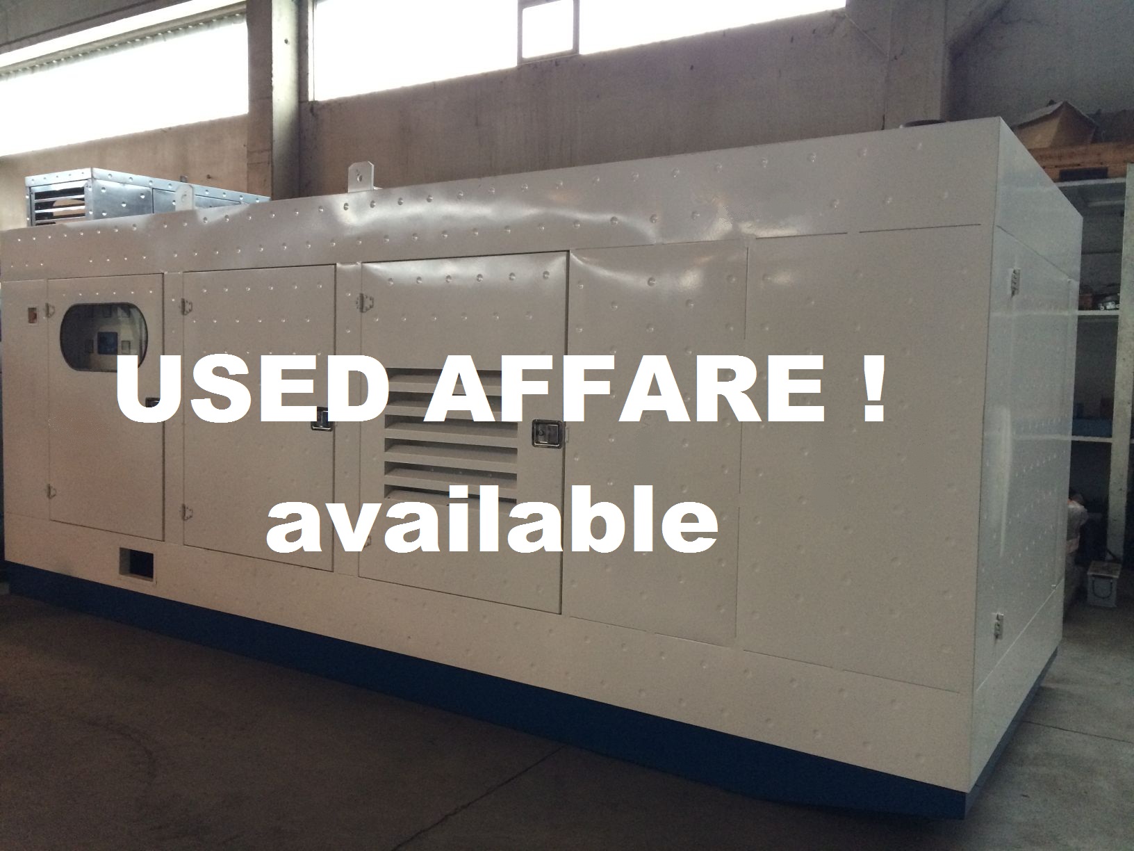 BC001 ELECTRIC GENERATOR 1000 KW USED DIESEL GENERATORE 1000 KW USATO BC001 ELECTRIC GENERATOR 1000 KW USED DIESEL GENERATORE 1000 KW USATO