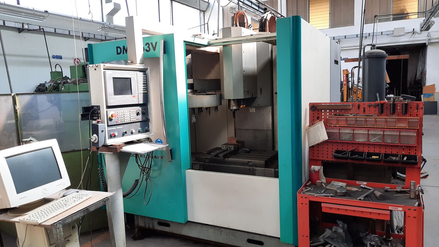 DECKEL MAHO GMBH DMC 63V USATO USED CENTRO DI LAVORO USED CNC MACHINING CENTER CNC VERTICAL MILLING MACHINE AB111 DECKEL MAHO GMBH DMC 63V USATO USED CENTRO DI LAVORO USED CNC MACHINING CENTER CNC VERTICAL MILLING MACHINE AB111