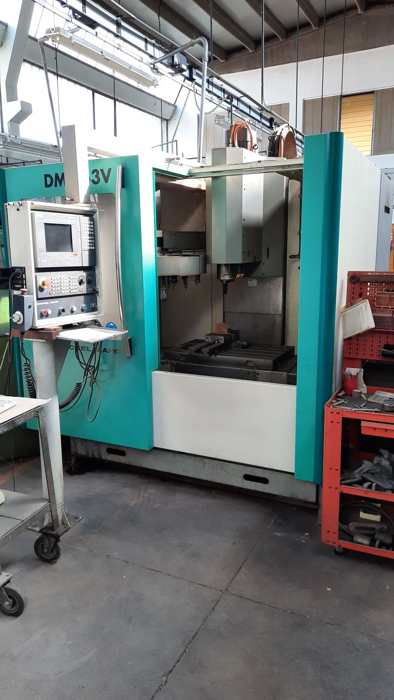 DECKEL MAHO GMBH DMC 63V USATO USED CENTRO DI LAVORO USED CNC MACHINING CENTER CNC VERTICAL MILLING MACHINE AB112 DECKEL MAHO GMBH DMC 63V USATO USED CENTRO DI LAVORO USED CNC MACHINING CENTER CNC VERTICAL MILLING MACHINE AB112