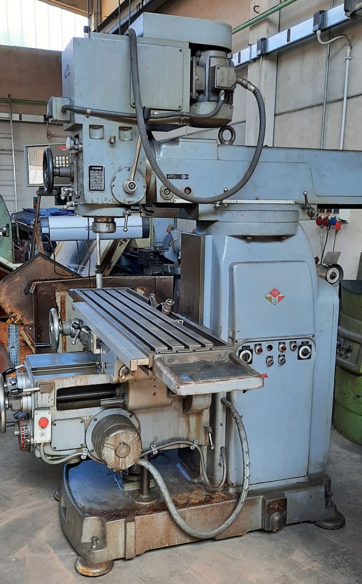 FRESA RAMBAUDI VISUALIZZATA USATA UNIVERSALE USED MILLING MACHINE FRASADORA USATAS B111 FRESA RAMBAUDI VISUALIZZATA USATA UNIVERSALE USED MILLING MACHINE FRASADORA USATAS B111